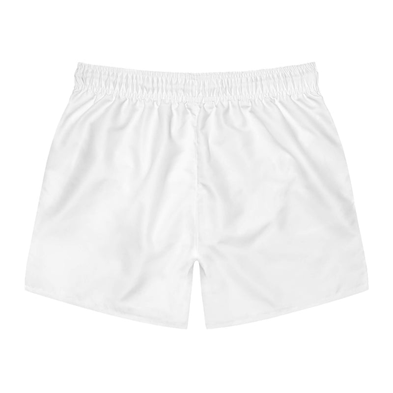 Bañador White H con Logo Elithe negro en bolsillo