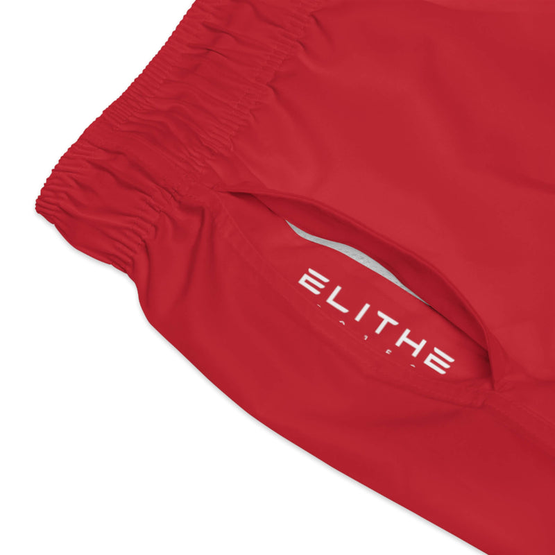 Bañador Red H con Logo Elithe blanco en bolsillo