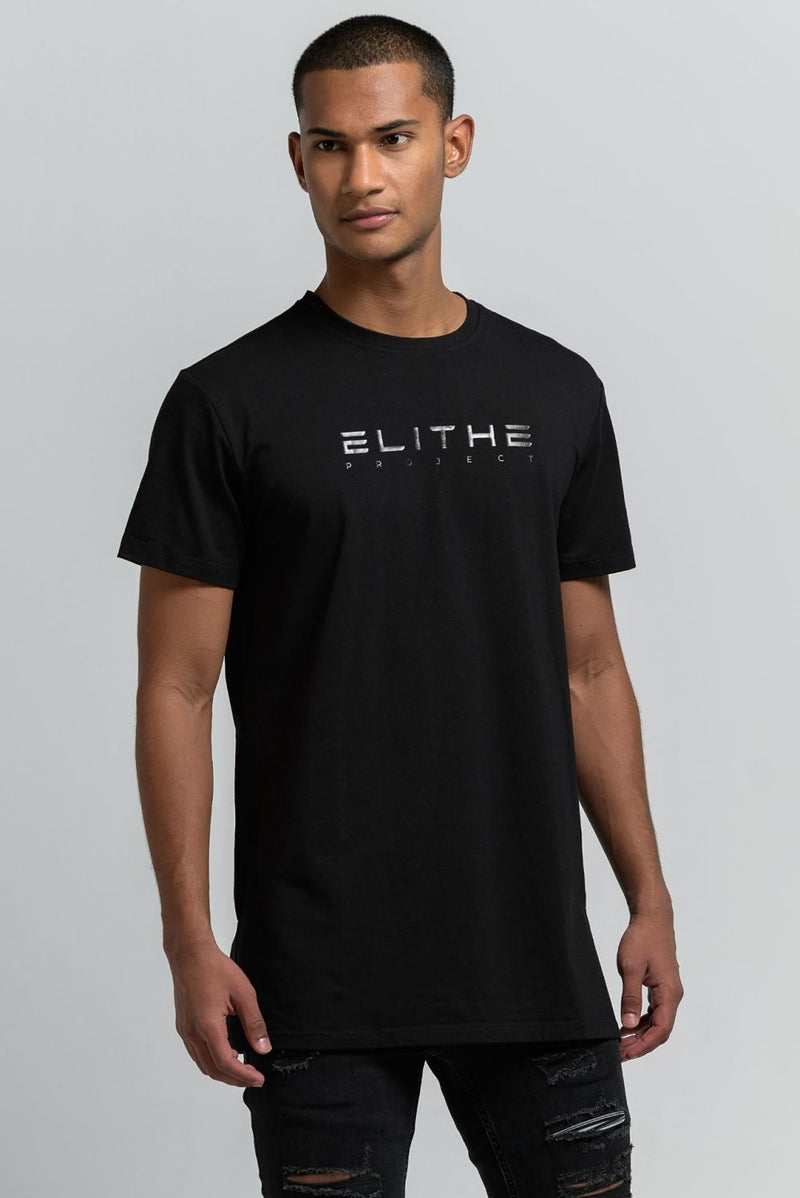 Camiseta Elongated Black Logo