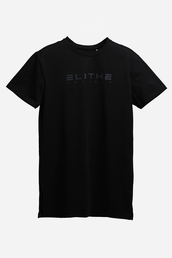 Camiseta Elongated Black Logo