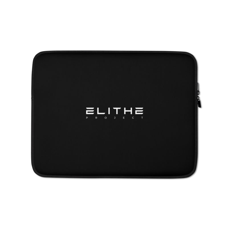 Funda Laptop Black Elithe Logo